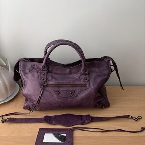 Balenciaga City Bag 2009 Grape